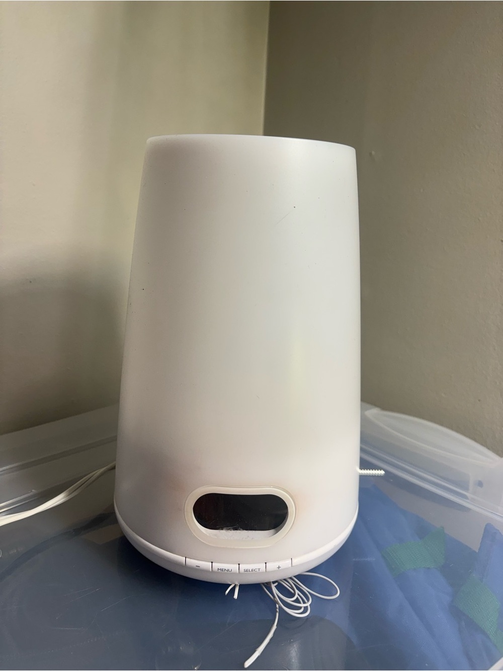 Philips HF3470 Wake-Up Light Therapy Natural Sunrise Lamp Alarm Clock Radio